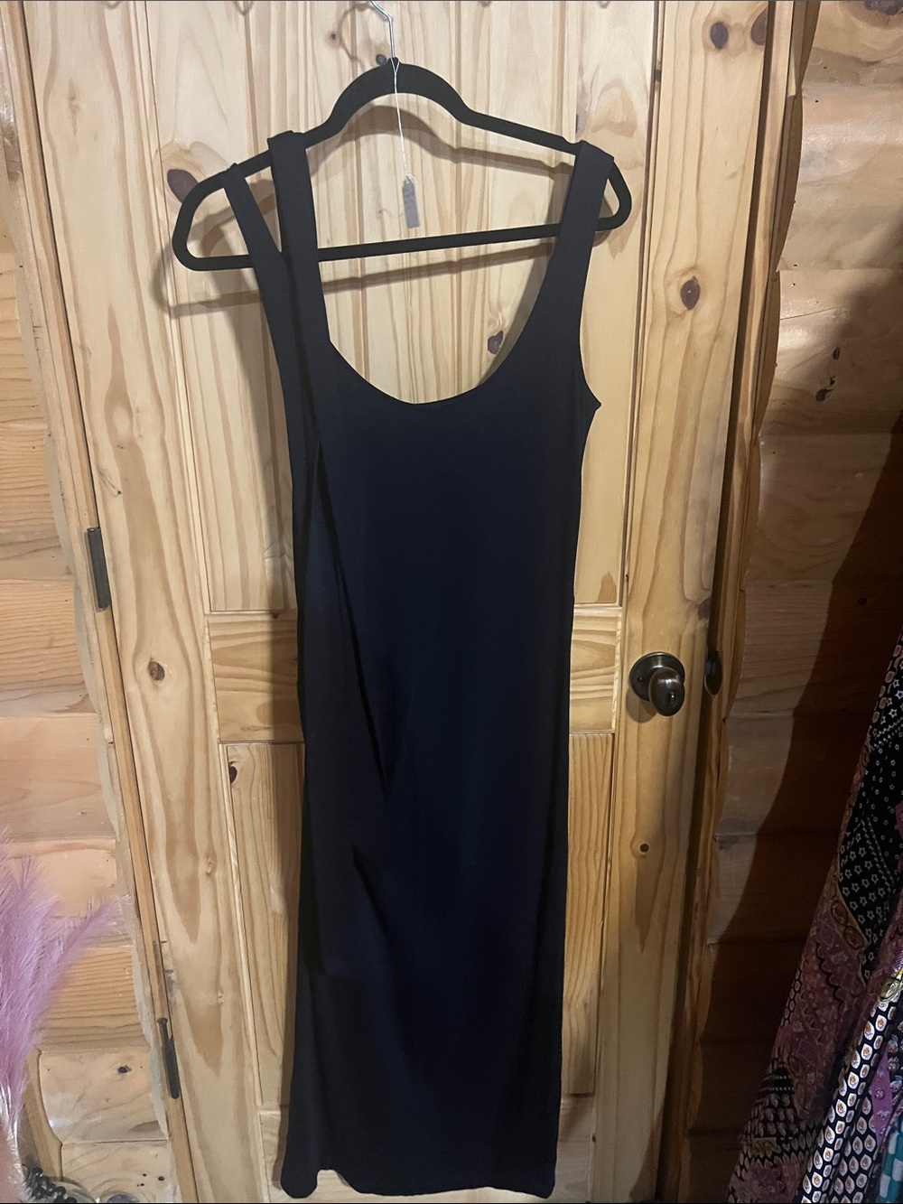 Vince Black Side-Tie Maxi Dress - Picture 5 of 5